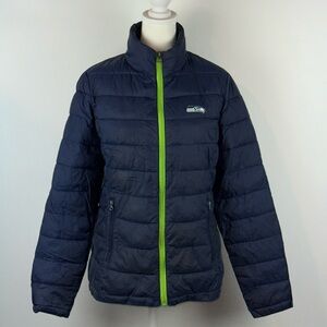 ‘SEATTLE SEAHAWKS’ NFL TEAM APPAREL™️ Size M Packable Lightweight Puffer Jacket
